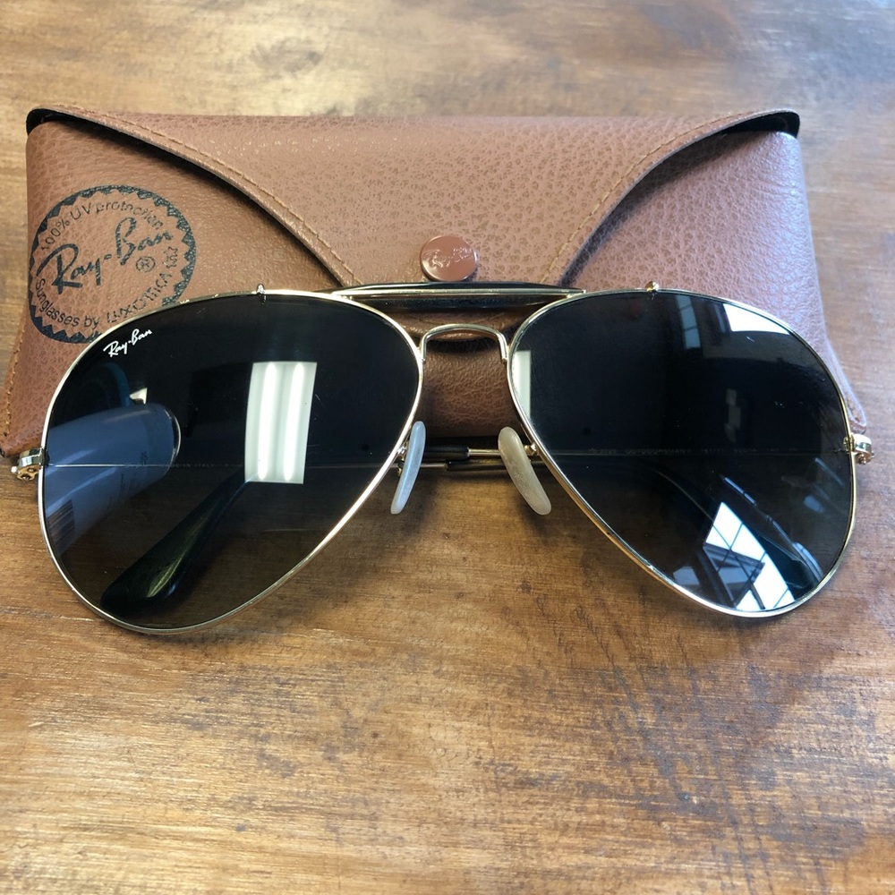 Ray Ban RB 3029 Outdoorsman II Aviator Sunglasses